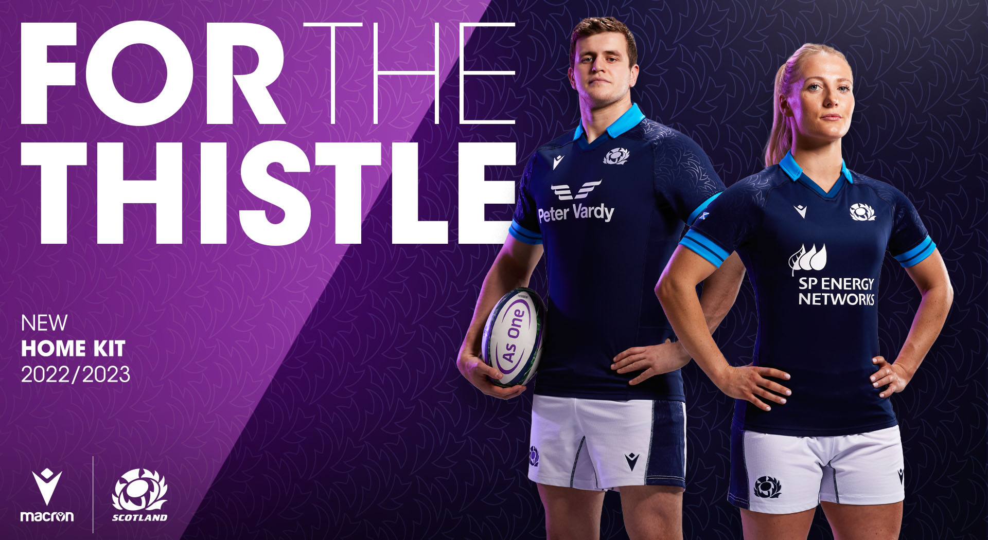 Thistle is sharp on Scotland's new eco-fabric home kits
